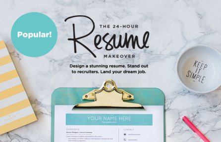 The 24-Hour Resume Makeover Course Image