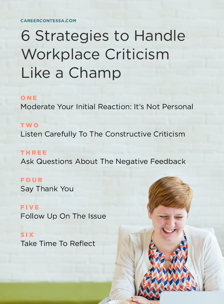 How To Take Constructive Criticism At Work