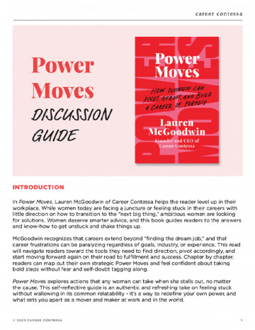 Downloads - The Power Moves Book Discussion Guide
