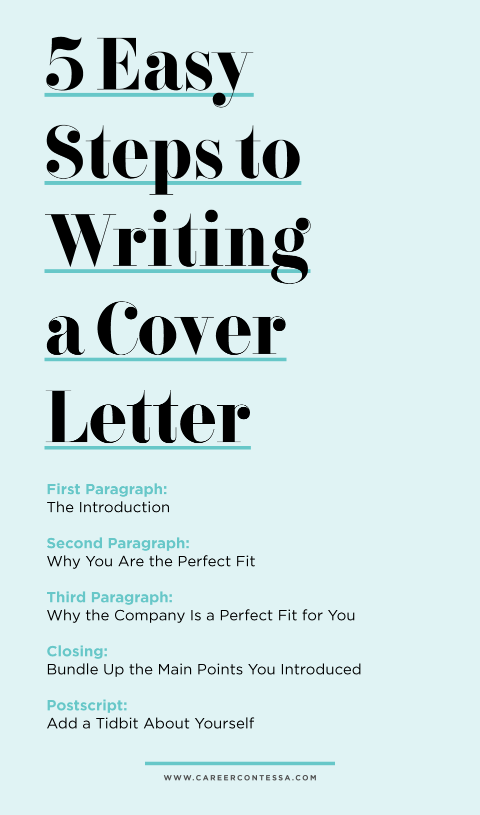 cover letters tips