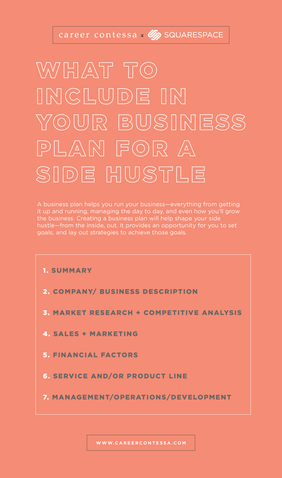 her hustle academy business plan template
