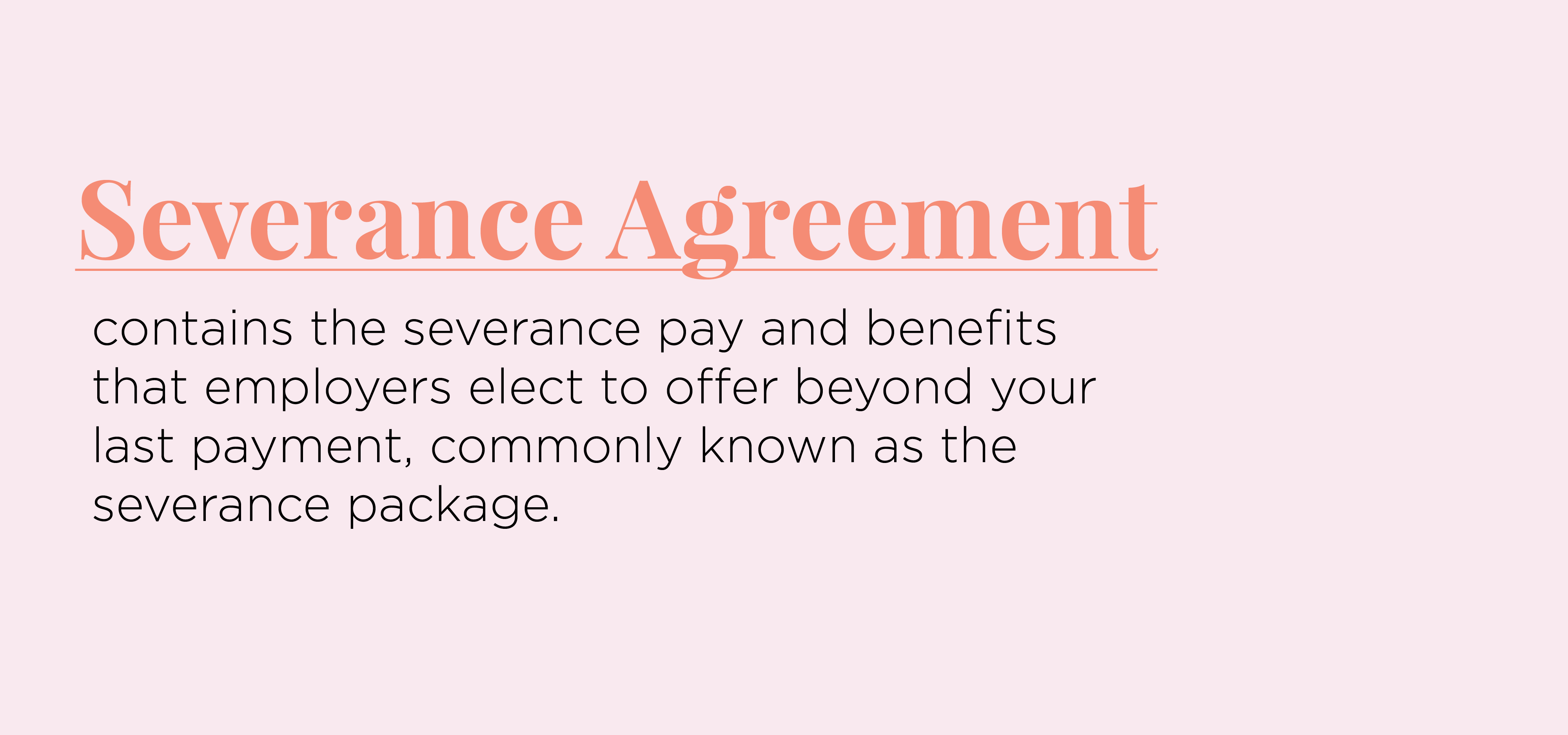 What Is A Severance Package And What Should Yours Be Career Contessa